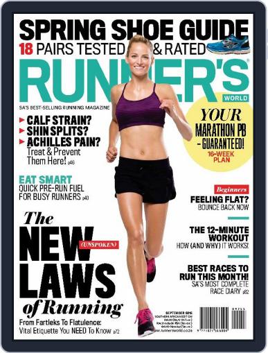Runner's World South Africa (Digital) August 16th, 2015 Issue Cover