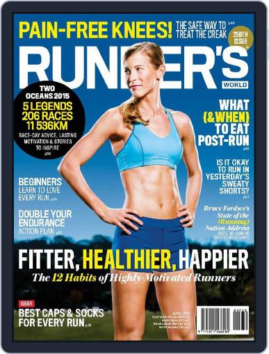 Runner's World South Africa (Digital) March 31st, 2015 Issue Cover