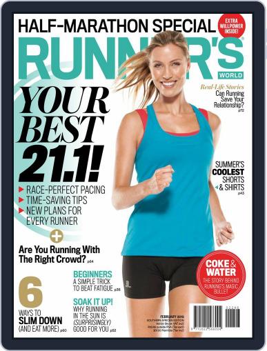 Runner's World South Africa (Digital) January 31st, 2015 Issue Cover