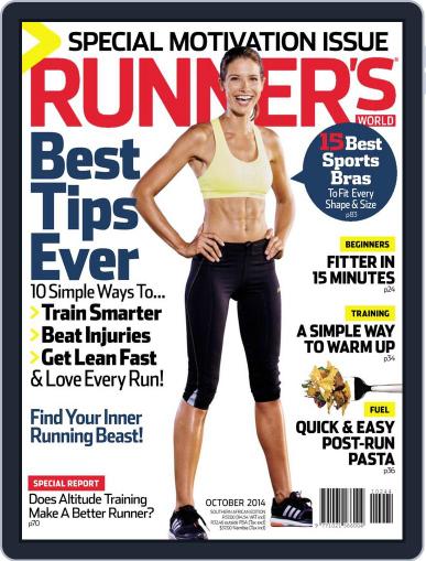 Runner's World South Africa (Digital) September 15th, 2014 Issue Cover