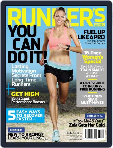 Runner's World South Africa (Digital) July 20th, 2014 Issue Cover