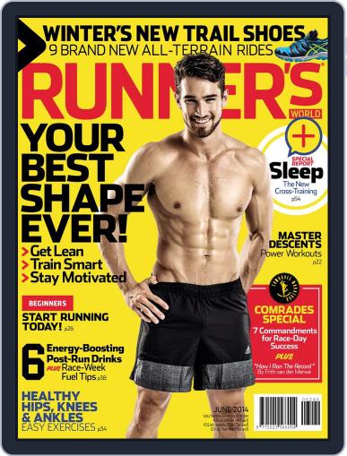 Runner's World South Africa May 18th, 2014 Digital Back Issue Cover