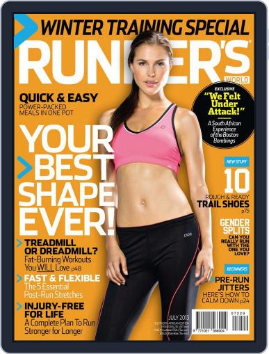 Runner's World South Africa June 16th, 2013 Digital Back Issue Cover