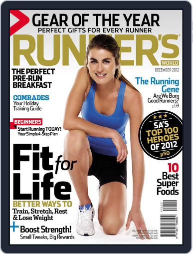 Runner's World South Africa (Digital) November 20th, 2012 Issue Cover