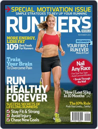 Runner's World South Africa (Digital) October 17th, 2012 Issue Cover