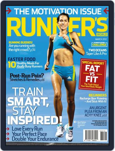 Runner's World South Africa (Digital) February 22nd, 2012 Issue Cover