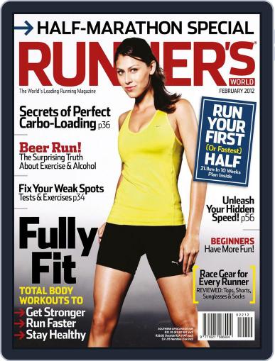 Runner's World South Africa (Digital) January 25th, 2012 Issue Cover