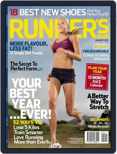 Runner's World South Africa (Digital) January 3rd, 2012 Issue Cover