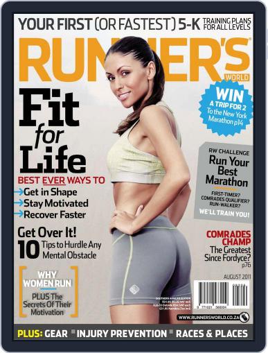 Runner's World South Africa (Digital) July 19th, 2011 Issue Cover