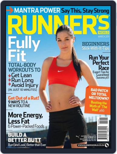 Runner's World South Africa (Digital) February 22nd, 2011 Issue Cover