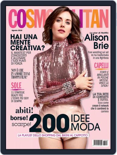 Cosmopolitan Italia August 1st, 2018 Digital Back Issue Cover