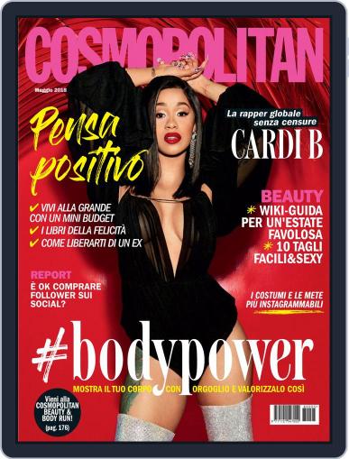 Cosmopolitan Italia May 1st, 2018 Digital Back Issue Cover