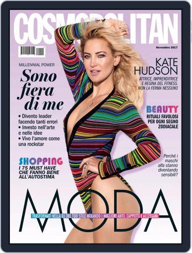 Cosmopolitan Italia November 1st, 2017 Digital Back Issue Cover
