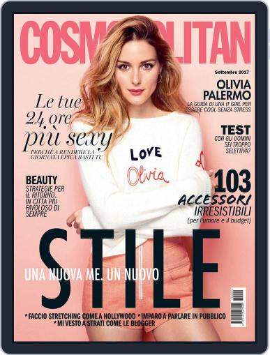 Cosmopolitan Italia September 1st, 2017 Digital Back Issue Cover