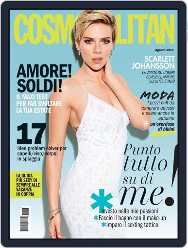 Cosmopolitan Italia August 1st, 2017 Digital Back Issue Cover