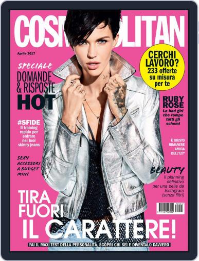 Cosmopolitan Italia March 22nd, 2017 Digital Back Issue Cover
