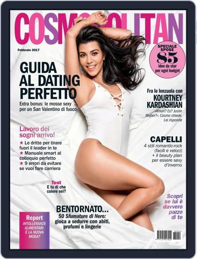Cosmopolitan Italia February 1st, 2017 Digital Back Issue Cover
