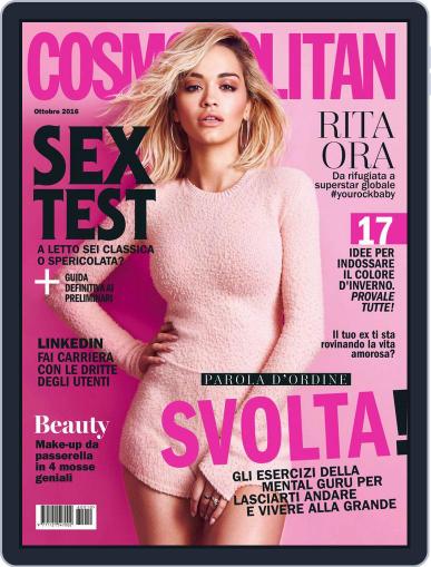Cosmopolitan Italia October 1st, 2016 Digital Back Issue Cover