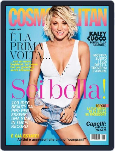 Cosmopolitan Italia April 22nd, 2016 Digital Back Issue Cover