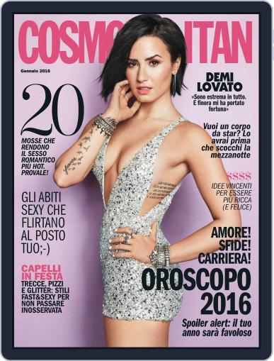Cosmopolitan Italia January 1st, 2016 Digital Back Issue Cover