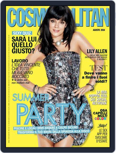 Cosmopolitan Italia July 23rd, 2014 Digital Back Issue Cover