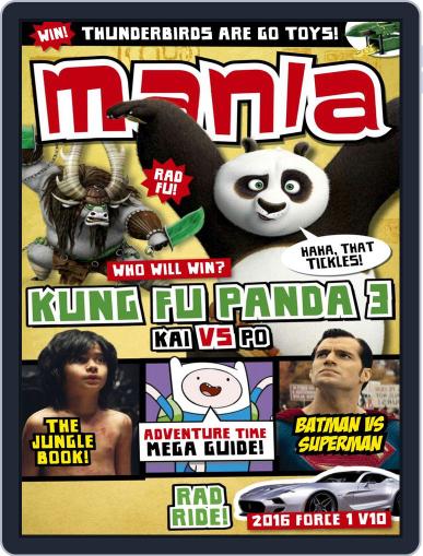 Mania March 6th, 2016 Digital Back Issue Cover
