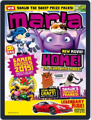 Mania February 1st, 2015 Digital Back Issue Cover
