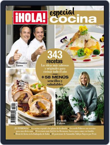 ¡hola! Cocina August 28th, 2018 Digital Back Issue Cover