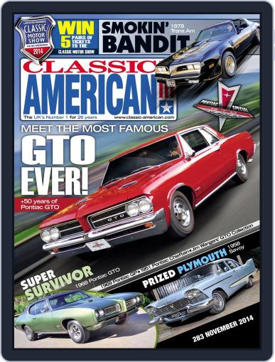 Classic American October 14th, 2014 Digital Back Issue Cover