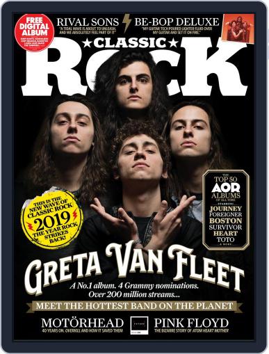 Classic Rock February 1st, 2019 Digital Back Issue Cover