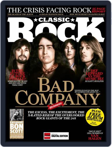 Classic Rock January 27th, 2014 Digital Back Issue Cover