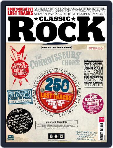 Classic Rock January 29th, 2013 Digital Back Issue Cover