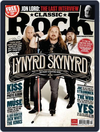 Classic Rock August 14th, 2012 Digital Back Issue Cover