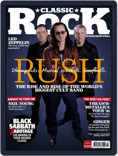 Classic Rock May 22nd, 2012 Digital Back Issue Cover
