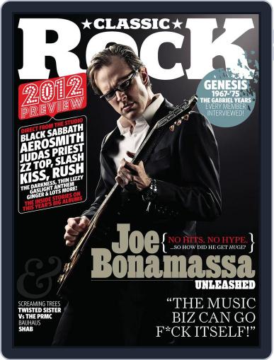 Classic Rock January 4th, 2012 Digital Back Issue Cover