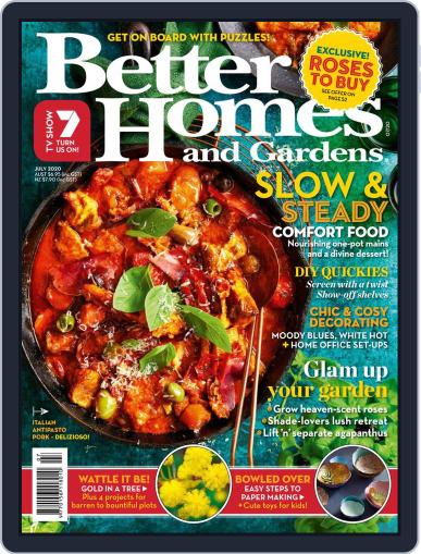 Better Homes and Gardens Australia July 1st, 2020 Digital Back Issue Cover