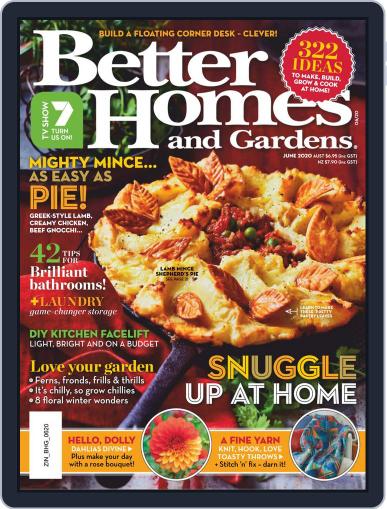 Better Homes and Gardens Australia June 1st, 2020 Digital Back Issue Cover