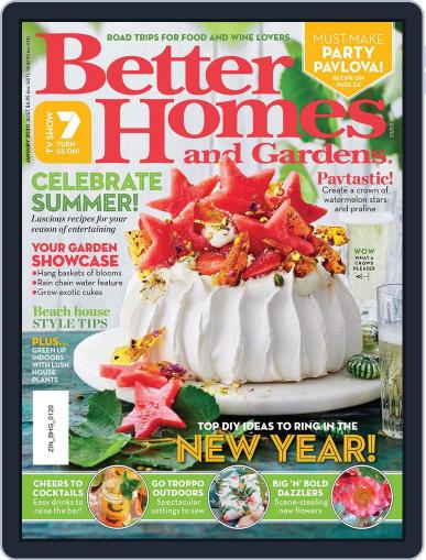 Better Homes and Gardens Australia January 1st, 2020 Digital Back Issue Cover