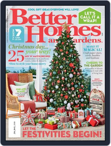 Better Homes and Gardens Australia December 7th, 2019 Digital Back Issue Cover