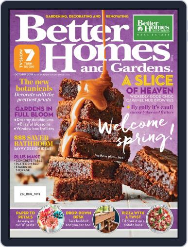 Better Homes and Gardens Australia October 1st, 2019 Digital Back Issue Cover