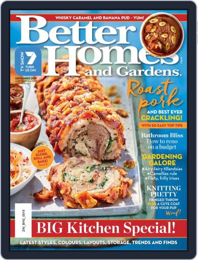 Better Homes and Gardens Australia September 1st, 2019 Digital Back Issue Cover