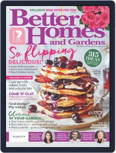 Better Homes and Gardens Australia July 1st, 2019 Digital Back Issue Cover