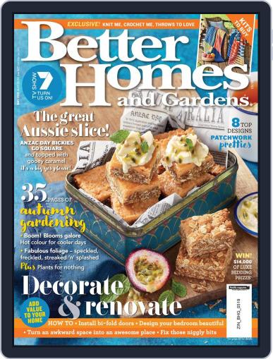 Better Homes and Gardens Australia May 1st, 2019 Digital Back Issue Cover