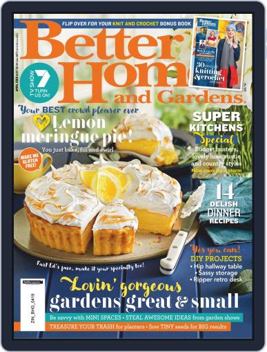 Better Homes and Gardens Australia April 1st, 2019 Digital Back Issue Cover