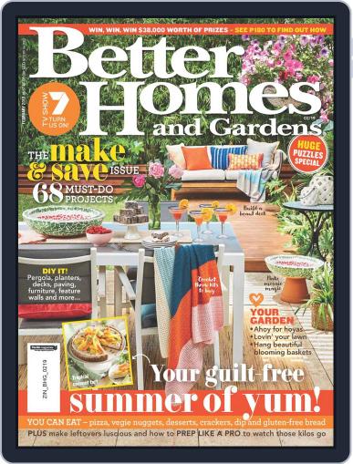 Better Homes and Gardens Australia February 1st, 2019 Digital Back Issue Cover