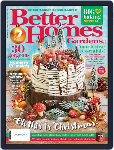 Better Homes and Gardens Australia December 1st, 2018 Digital Back Issue Cover