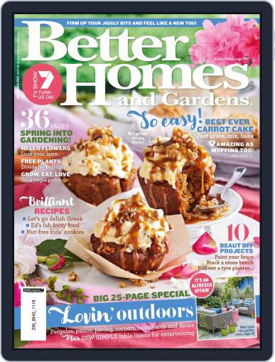 Better Homes and Gardens Australia November 1st, 2018 Digital Back Issue Cover
