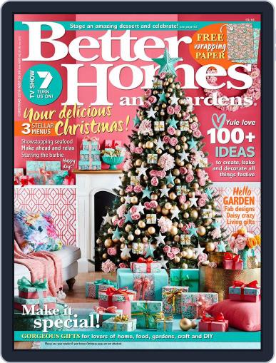 Better Homes and Gardens Australia December 1st, 2016 Digital Back Issue Cover
