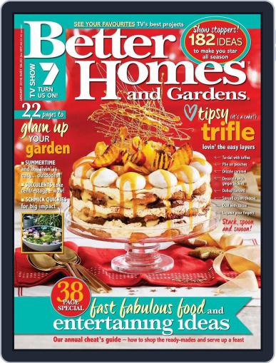 Better Homes and Gardens Australia December 10th, 2015 Digital Back Issue Cover