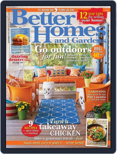 Better Homes and Gardens Australia November 1st, 2015 Digital Back Issue Cover
